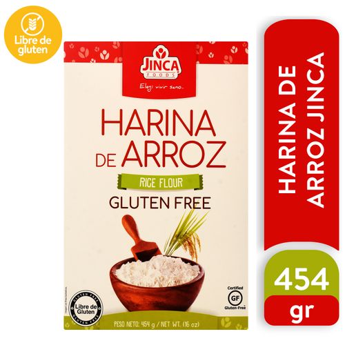 Harina Jinca Foods De Arroz - 454gr