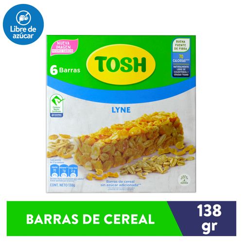 Barra de cereal Pozuelo lyne sin azúcar adicionada  - 138 g