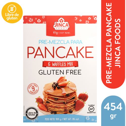 Premezcla Jinca para pancake gluten free - 454 g