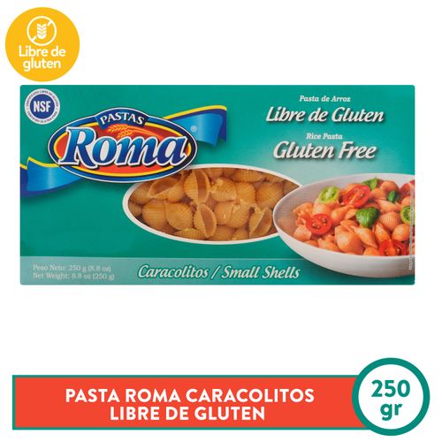 Pasta Roma Caracolito Gluten Free -250gr