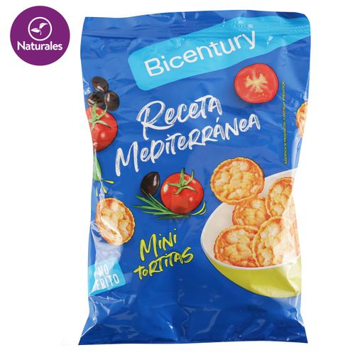 Tortita Maiz Bicentury Mediterraneo -70gr