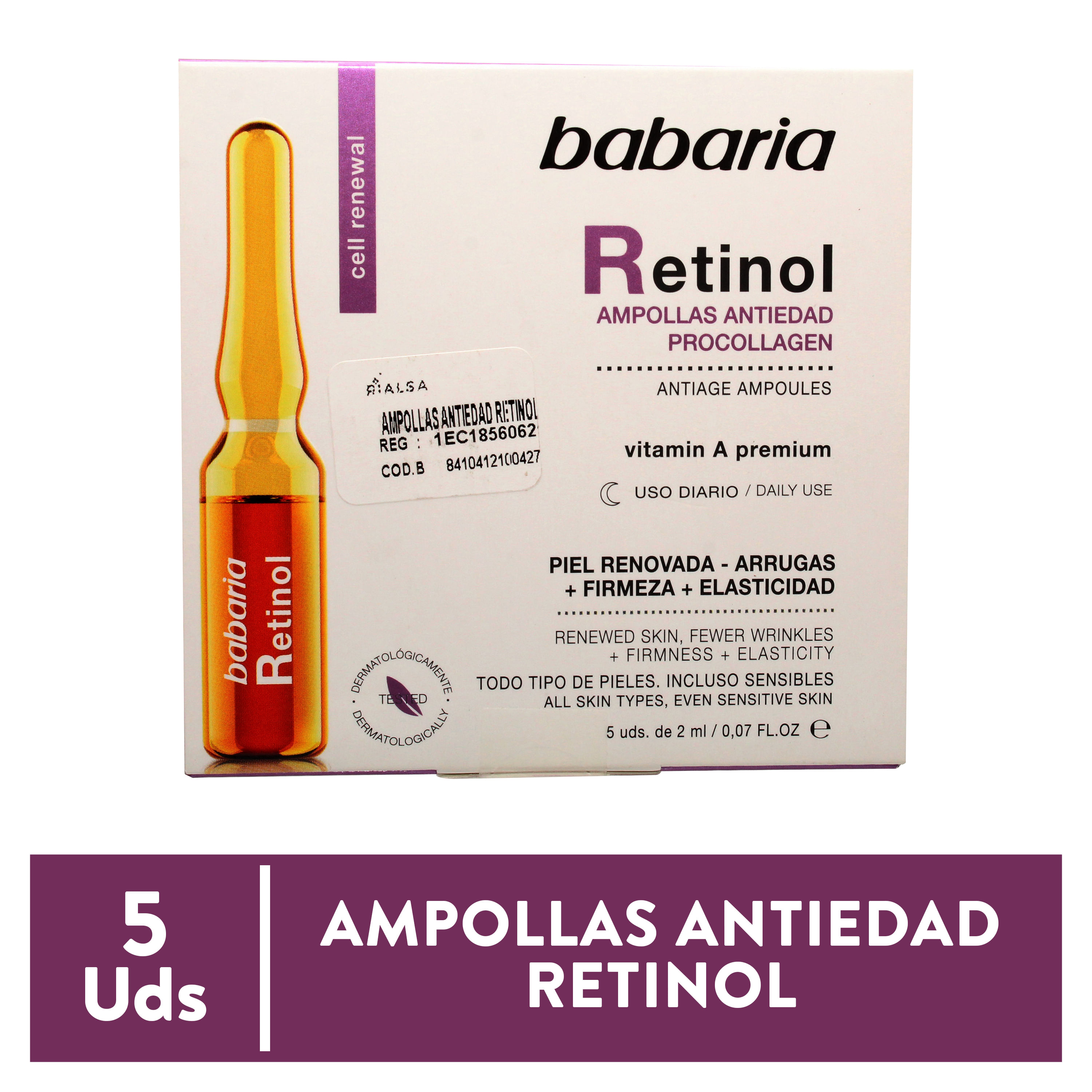Ampollas-Antiarrugas-Babaria-Retinol-5-uds-1-93238