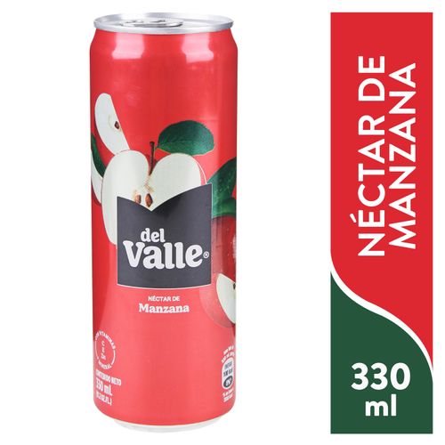 Néctar Del Valle manzana lata -330 ml