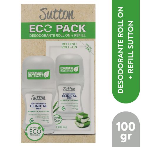 Deso Sutton Rollon Clin Ecopk Men 125gr