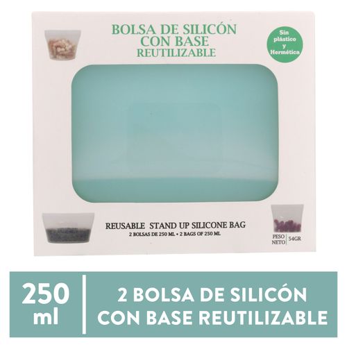 Set De Bolsas Keep It Handy Silicon 250 ml