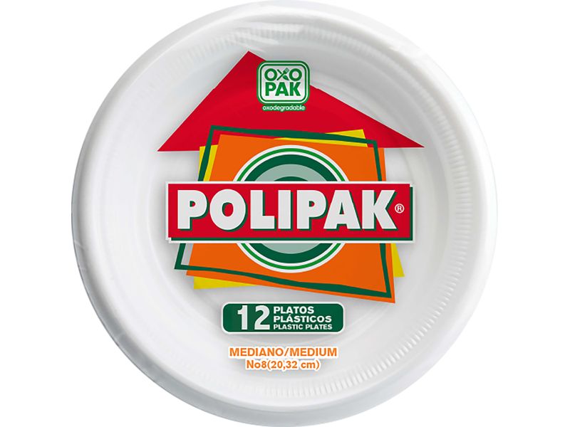 Plato-Polipak-desechable-Oxo-2-33255