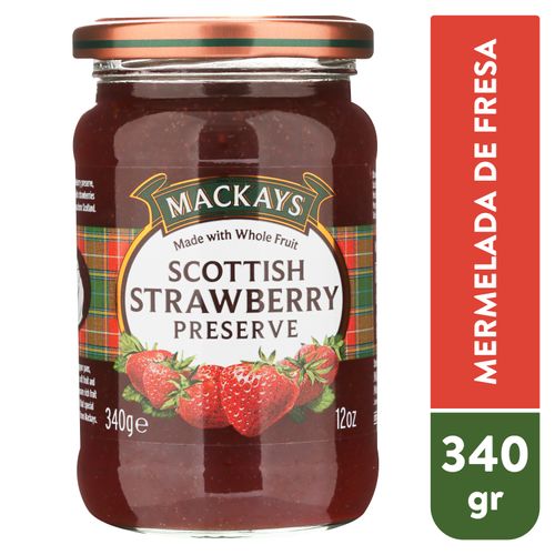 Mermelada De Fresa Mackays 340gr