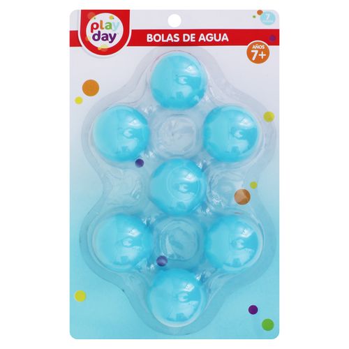 Juguete Play Day bolas de agua para mayores de 7 años - 7 pzas