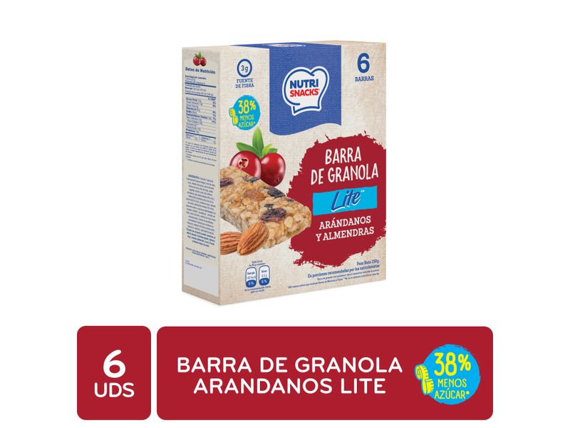 Barras-De-Granola-Nutrisnacks-Ar-ndanos-Y-Almendras-Lite-6-Uds-150g-1-28579