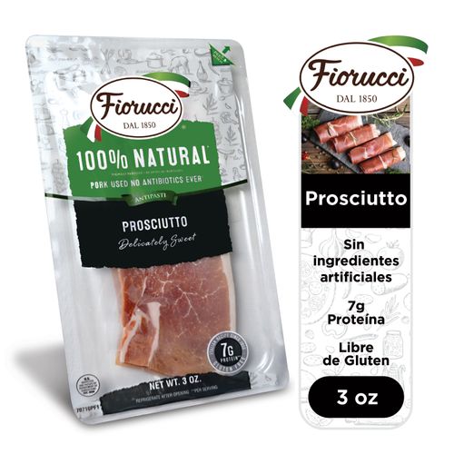 Prosciutto Fiorucci 100% natural - 85 g