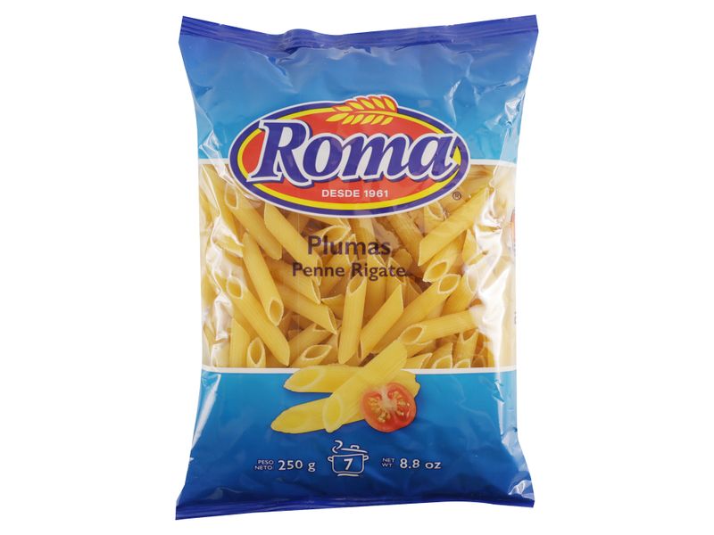 Pasta-Mediana-Roma-Plumas-Paquete-250gr-1-35188