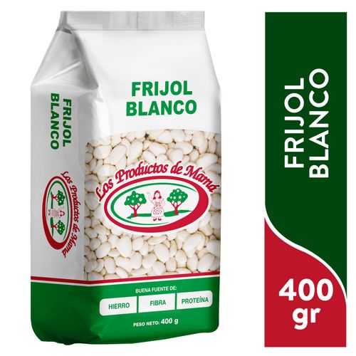 Frijol Productos de Mama blancos en bolsa - 400 g