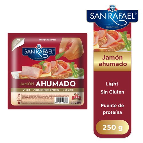 Jamón Zar ahumado ligth - 250 g