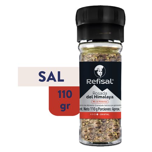 Sal himalaya mix Refisal con pimienta - 100 g