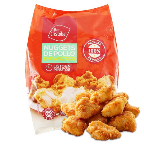 Pollo Don Cristóbal nugget empanizado congelado  - 650 g