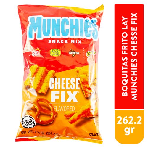 Boquitas Munchies snack mix cheese fix - 262.2 g