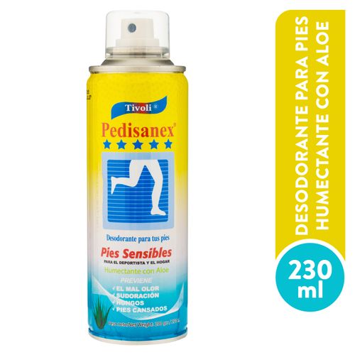 Desodorante para pies Pedisanex piel sensible aerosol - 230 ml