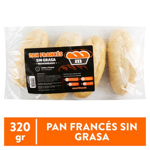 Pan Musmanni Prehorneado Frances -320 gr