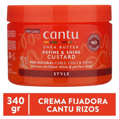 Cantu Fijador Brillo Rizos Crema 360 Ml