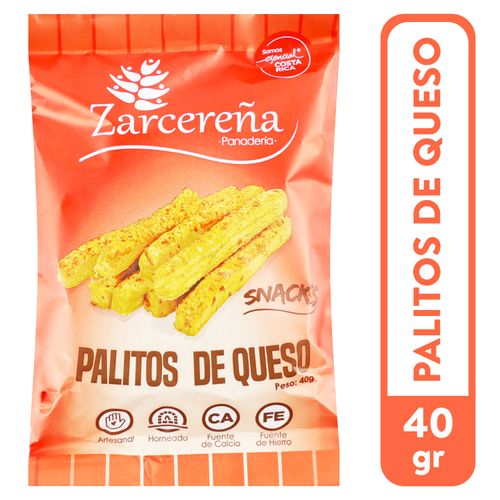 Snack Palitos De Queso Zarcerena 40gr