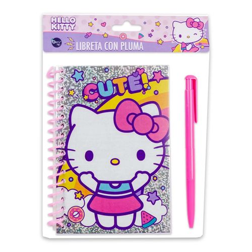 Libreta Con Pluma Hello Kitty