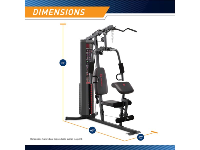 Gimnasio-Marcy-MWM-990-Color-Negro-con-soporte-150-Lb-2-39274