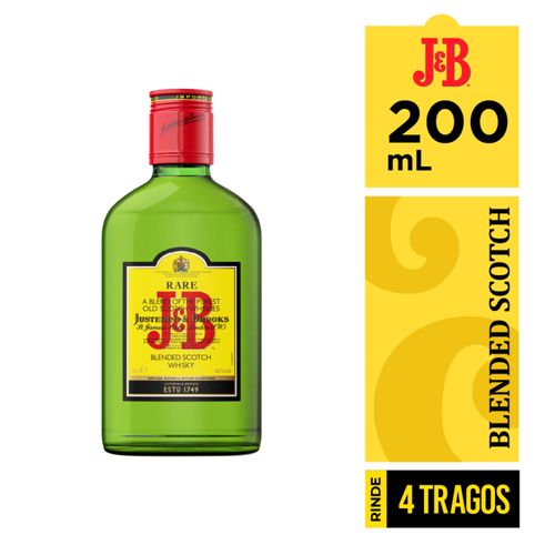 Whisky J&B Botella - 200ml