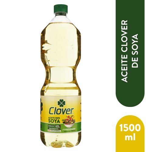 Aceite de soya Clover - 1.5 L