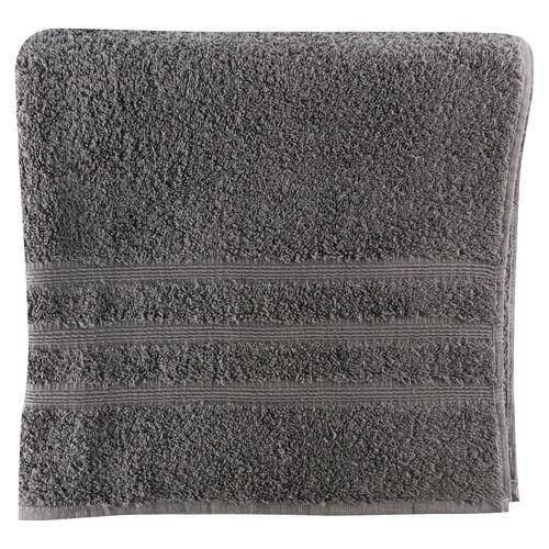 Toalla Marca Mainstays, Para Playa Color Gris Oscuro