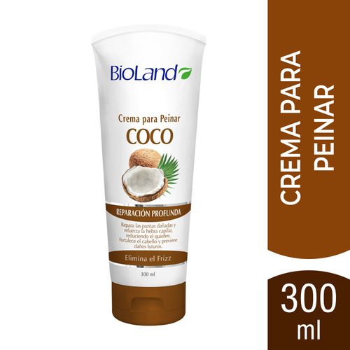 Crema para Peinar Bioland Coco - 300ml