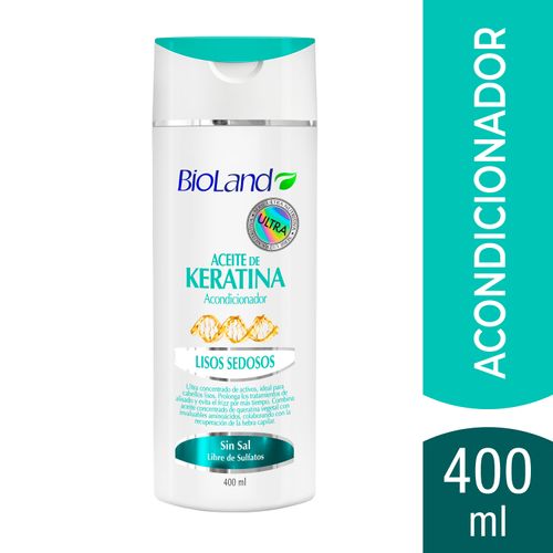 Acondicionador Bioland Aceite de Keratina - 400ml