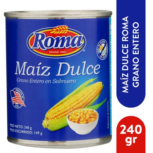 Maiz Dulce 240 Gr