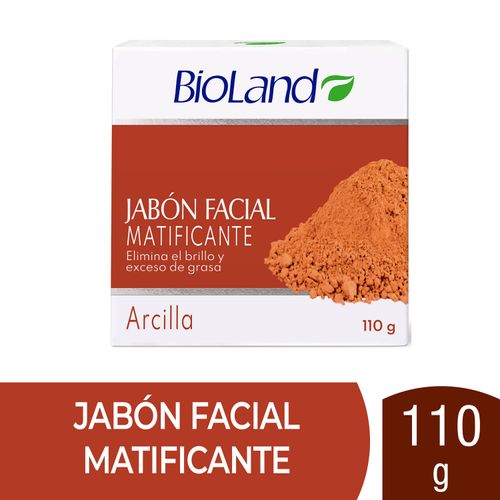 Jabón Facial Bioland Arcilla - 110g