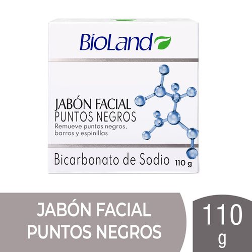 Jabón Bioland Facial Con Bicarbonato De Sodio - 110g