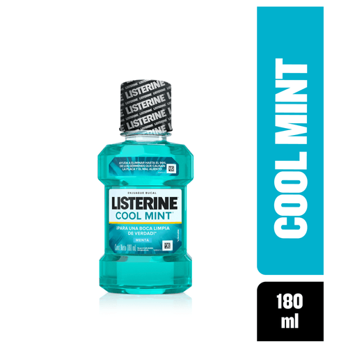 Enjuague Bucal Listerine, Cool Mint -180ml