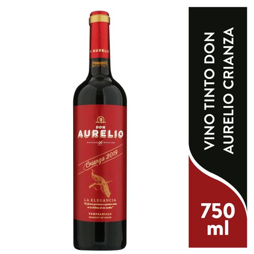 Vino Tinto Don Aurelio Crianza -750ml