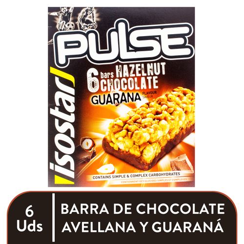 Barra energética Isostar chocolate avellanas - 138 g