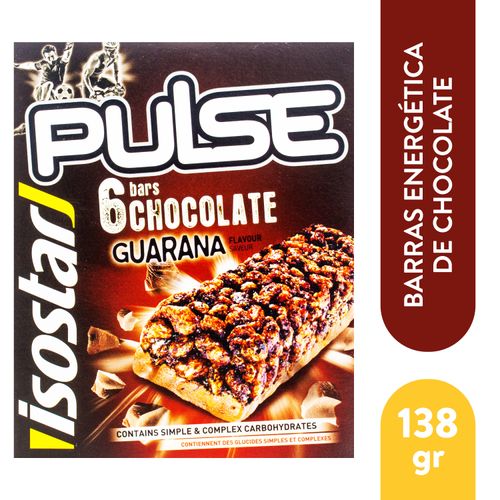 Barra energía Isostar de chocolate isostar - 138 g