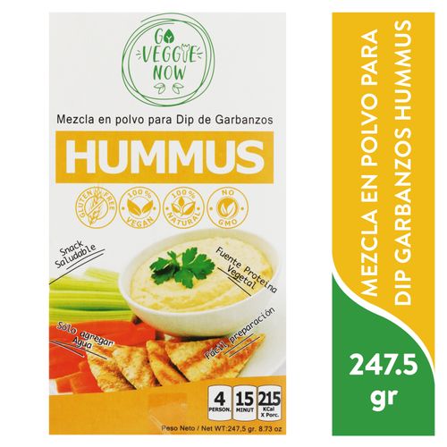 Premezcla Go Veggie Now para hummus - 247 g