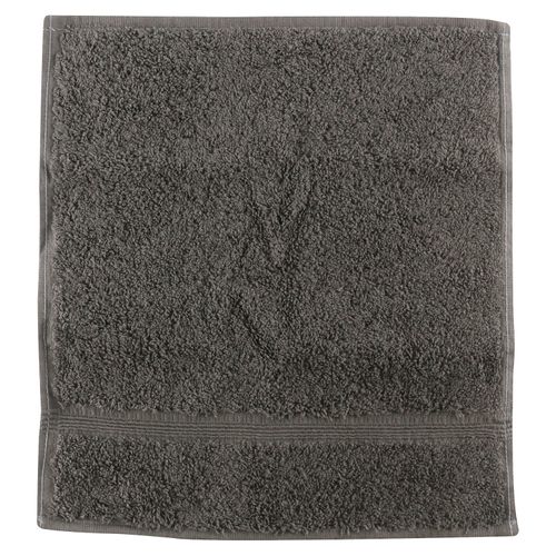 Toalla Marca Mainstays, Facial Color Gris Oscuro