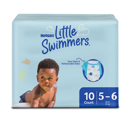 Pañales Huggies Little Swimmers Etapa 3/G, Más De 14kg - 10 unidades