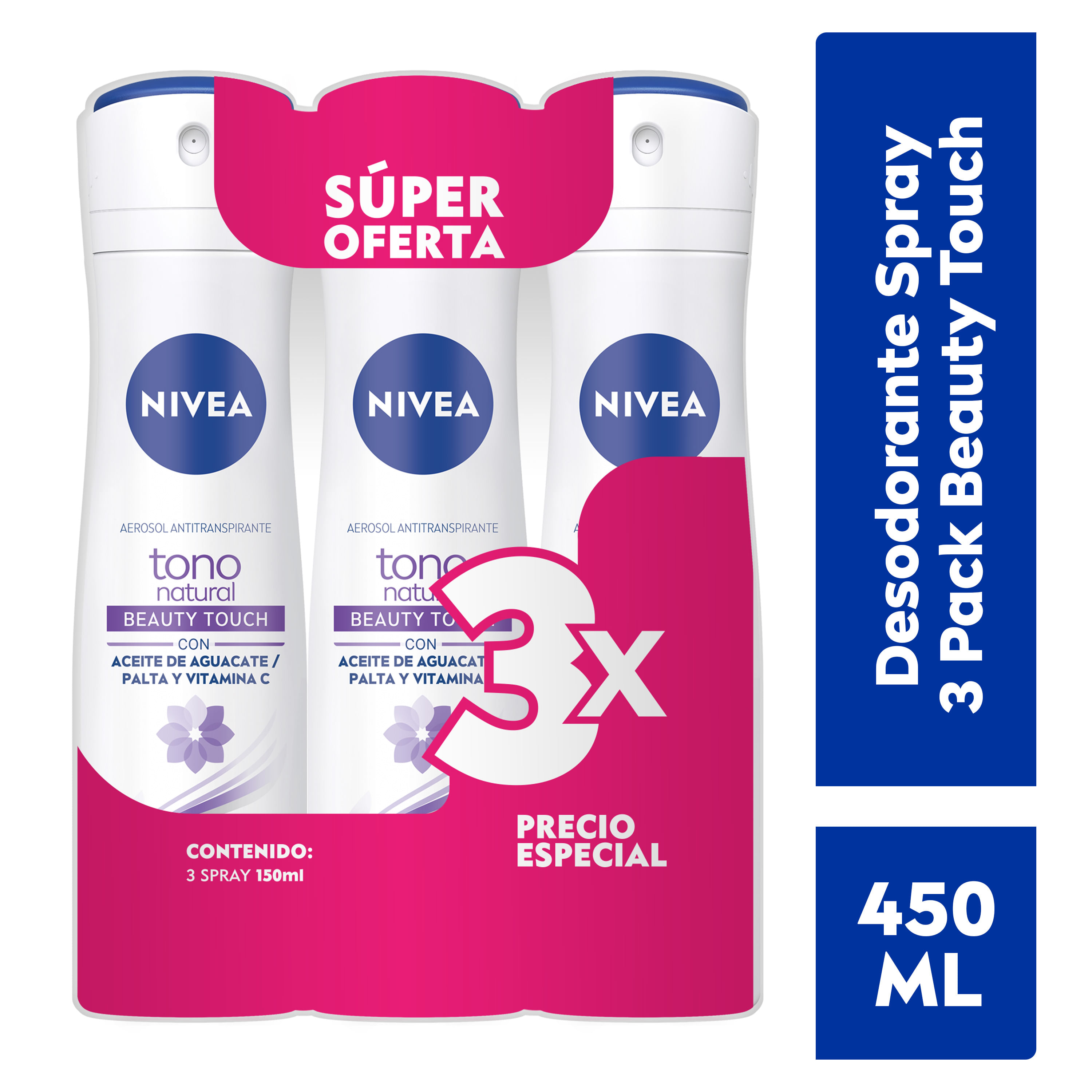 Desodor-Nivea-Spray-Aclara-Dam-3pk-450ml-1-101617