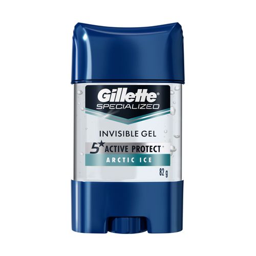 Gel Invisible Antitranspirante Gillette Specialized Arctic Ice -82 g