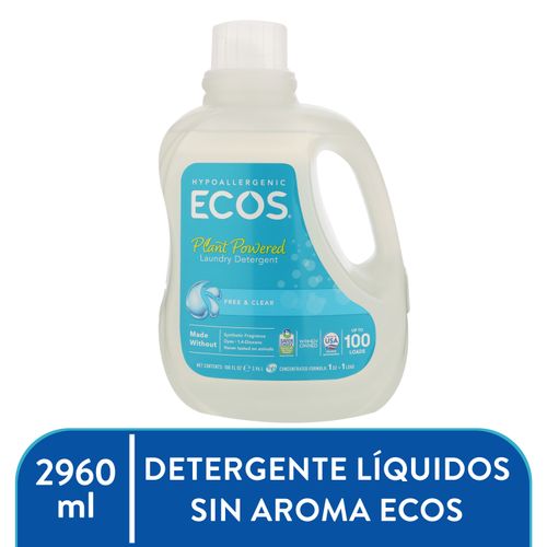 Detergente Liqui Sin Aroma Ecos 2960ml