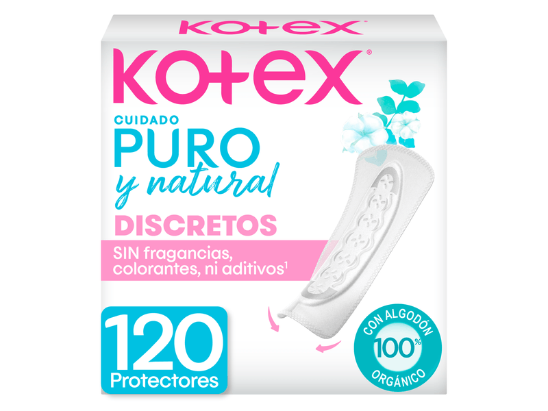 Protectores-Diarios-Kotex-Puro-y-Natural-Discretos-120-Uds-1-68361