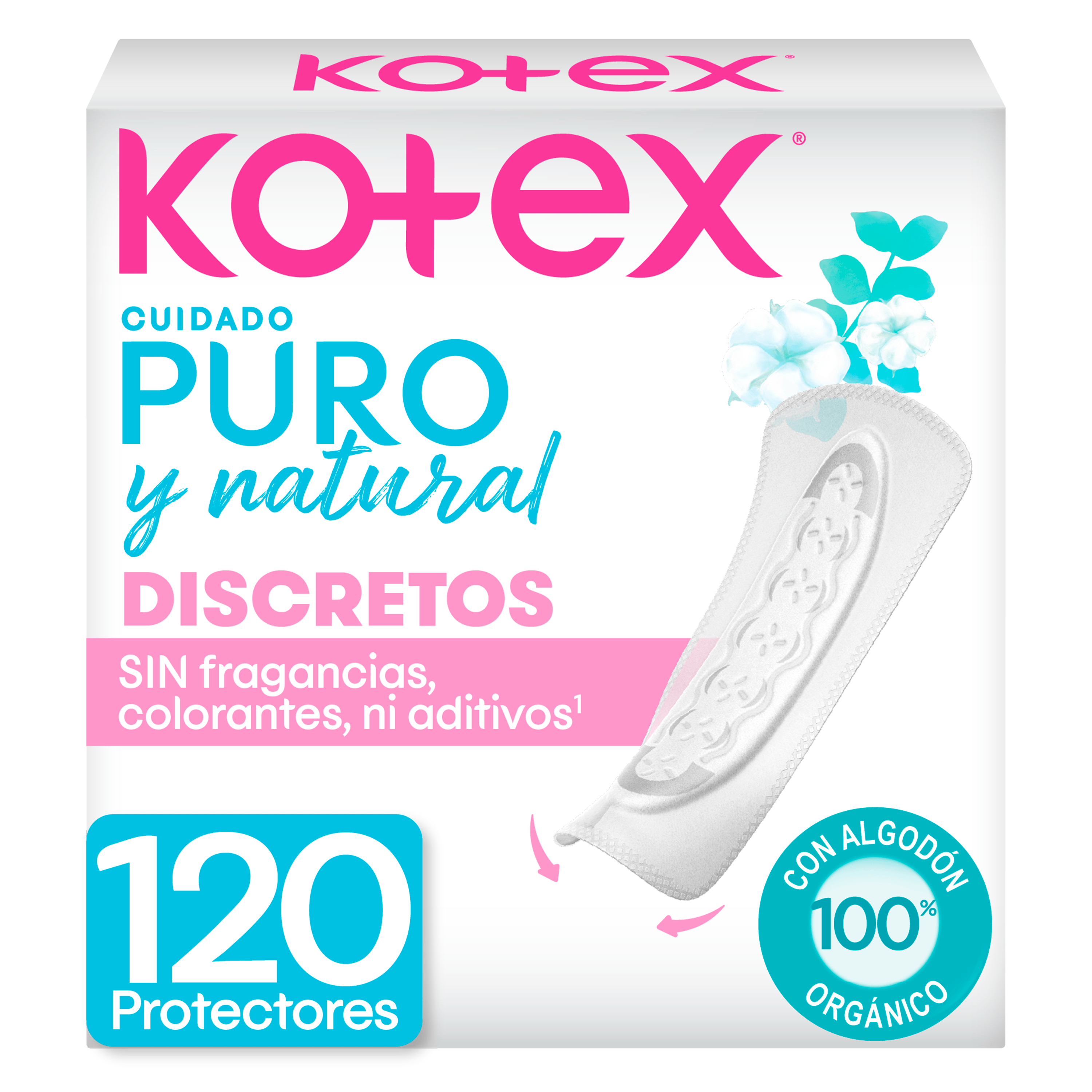 Protectores-Diarios-Kotex-Puro-y-Natural-Discretos-120-Uds-1-68361