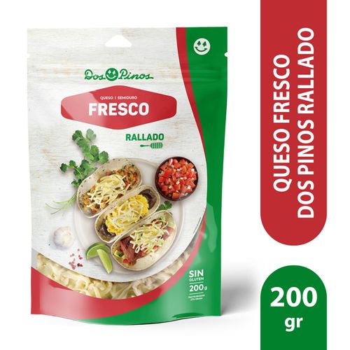 Queso Fresco Dos Pinos, Rallado -200g