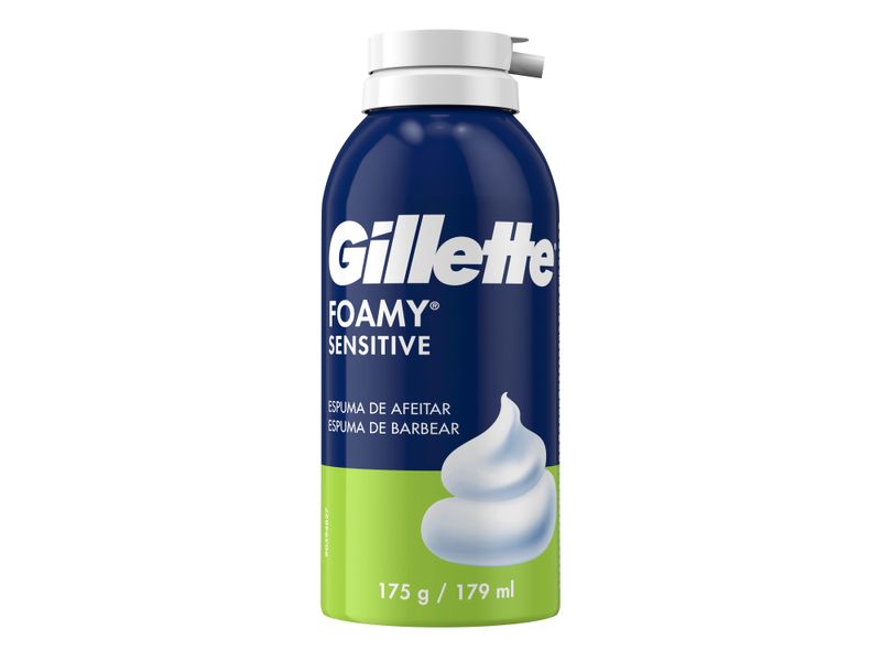 Espuma-de-Rasuradora-Gillette-Foamy-Sensitive-Ideal-de-Piel-Sensible-179-mL-2-31079