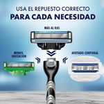 Repuesto-para-M-quina-de-Afeitar-Gillette-Mach3-con-3-Hojas-4-Uds-5-32716