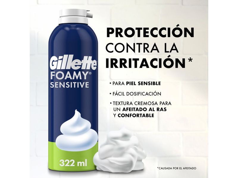 Espuma-de-Rasuradora-Gillette-Foamy-Sensitive-Ideal-de-Piel-Sensible-179-mL-3-31079